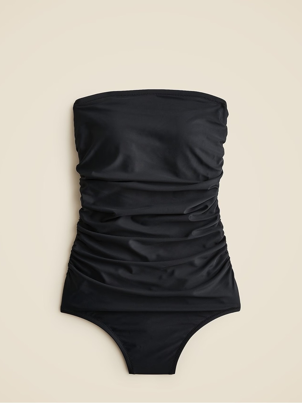 Gemma ruched bandeau one-piece